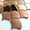 Kupfer Mosaikfliese für die Badezimmer Küchenwand HOOPA