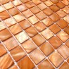 Boden und Wandfliesen für Bad und Dusche aus Perlmutt NACARAT ORANGE
